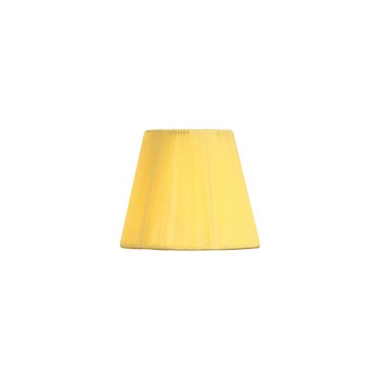 Mantra Clip On Silk String Shade Amber Cream 80/130mm x 110mm