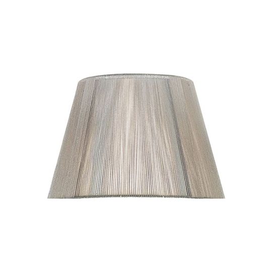 Mantra Silk String Shade Silver Grey 190/300mm x 200mm