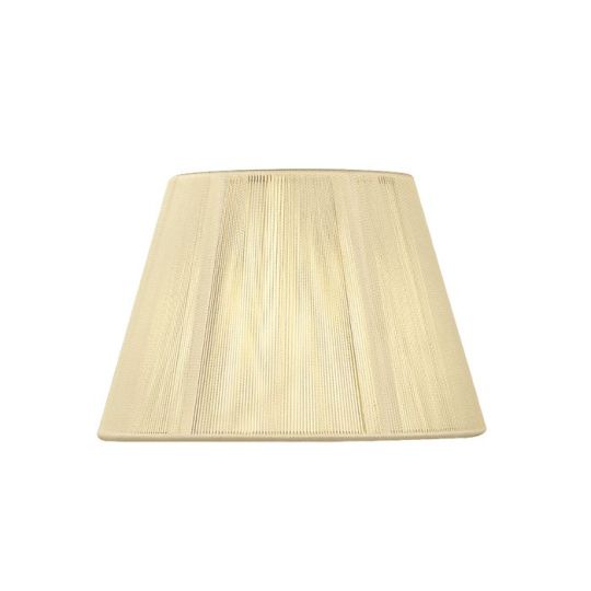 Mantra Silk String Shade Ivory Cream 190/300mm x 200mm