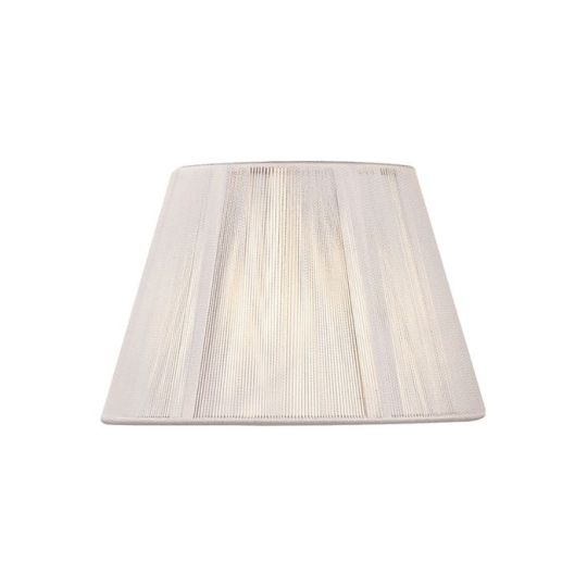 Mantra Silk String Shade Ivory White 190/300mm x 200mm