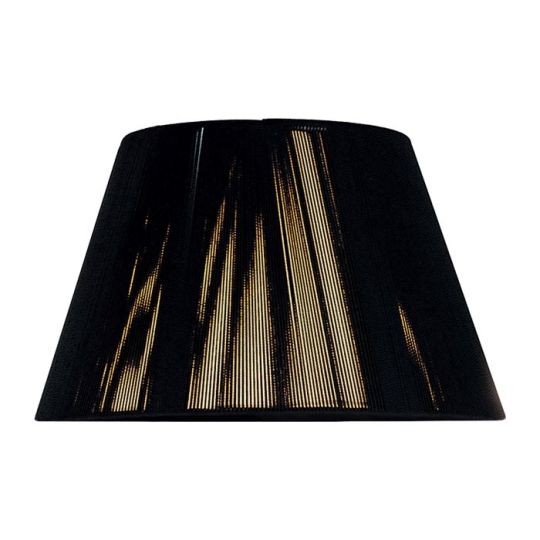 Mantra Silk String Shade Black 250/400mm x 250mm